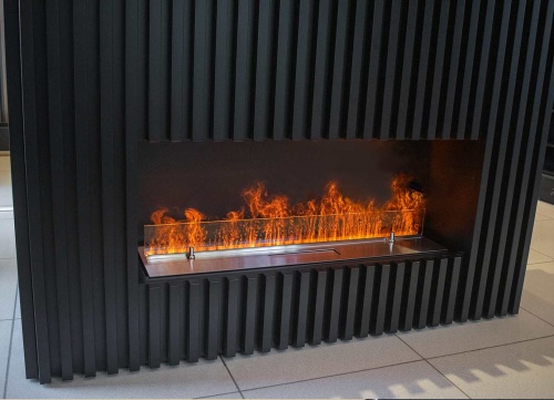 Электроочаг Schönes Feuer 3D FireLine 800 со стальной крышкой в Братске