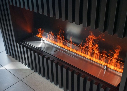 Электроочаг Schönes Feuer 3D FireLine 600 Pro со стальной крышкой в Братске